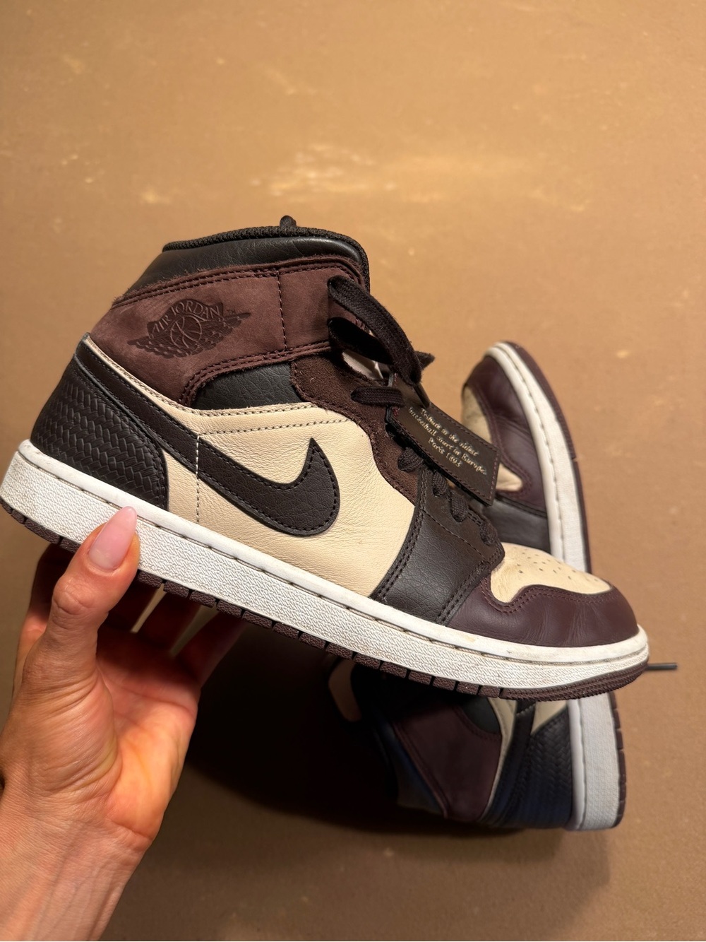 Nike Air Jordan 1 High OG Brown and Cream